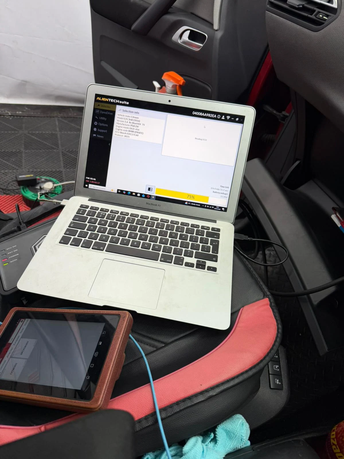 ECU remapping equipment